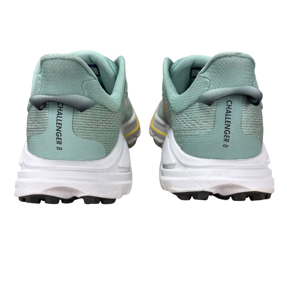 Hoka Challenger 8 Womens 10 B Trail Running Shoes Green Orange Athletic Sneakers - Picture 7 of 12